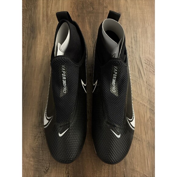 Nike Vapor Edge Pro 360 Football Cleats Men Size 7 Black AO8277-001 New main image 6